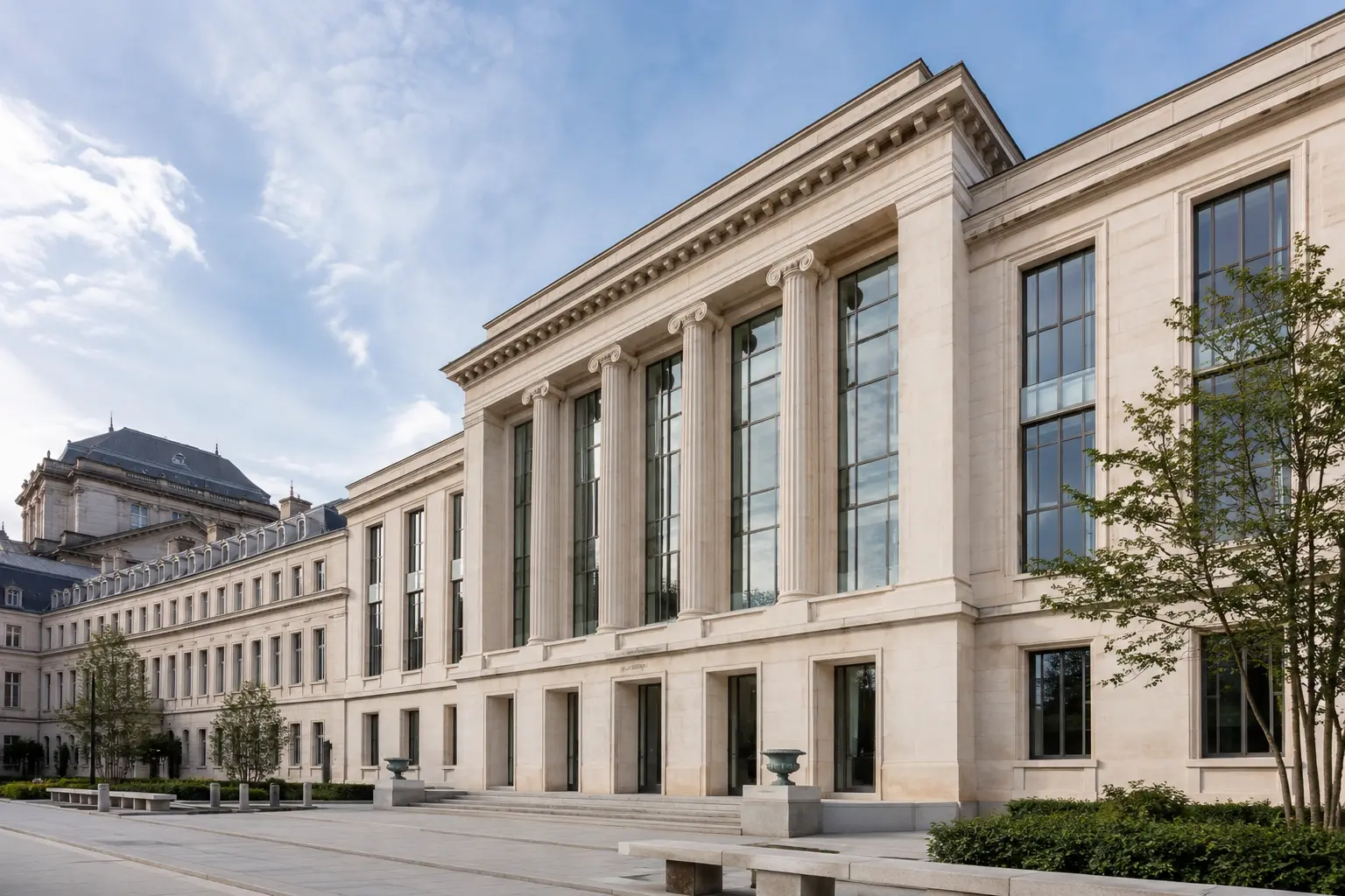 International healthcare architecture