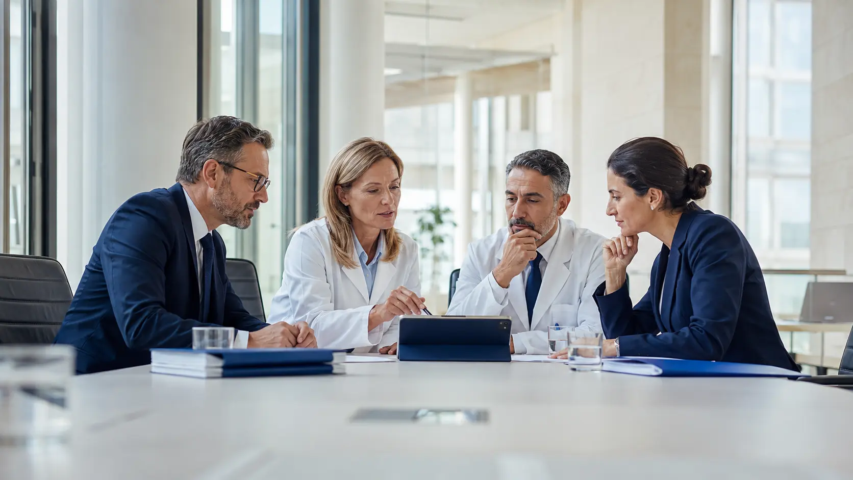 Eine verantwortliche Schnittstelle für komplexe Gesundheitsprojekte.